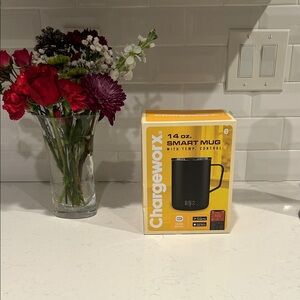 Black Smart Mug with Temperature Control